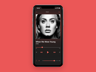 #DailyUI / 009 Music Player