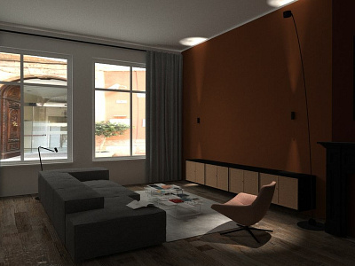 Interieur Eerste Render