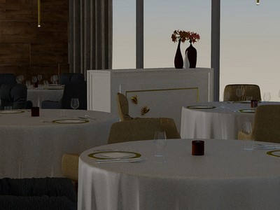 Restaurant visualisation 3d architecture archviz cgart interior modelling render restaurant visual