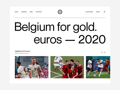 Belgium euros 2020 belgium euros interaction motion soccer ui ux web