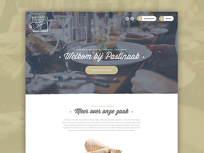 Restaurant Homepage homepage landingpage restaurant ui webdesign