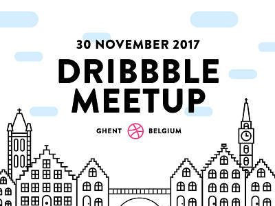 Dribbble Meetup Ghent belgium dribbble flanders gent ghent meetup