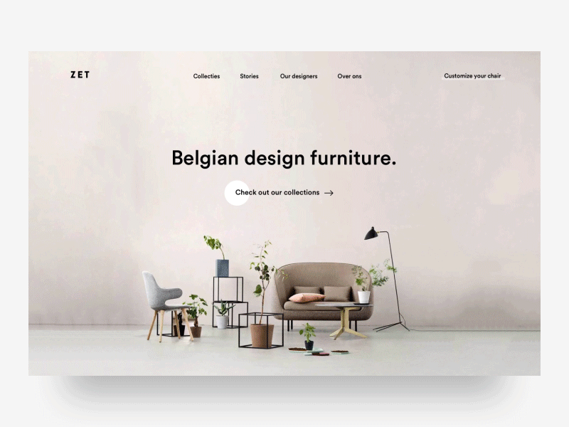 Zet Homepage Motion