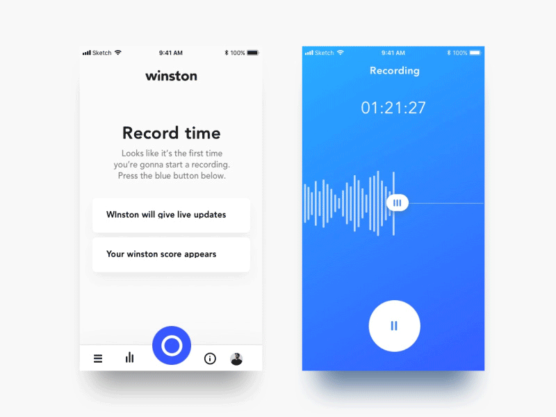 Voice App Motion by Gil for Ollie on Dribbble