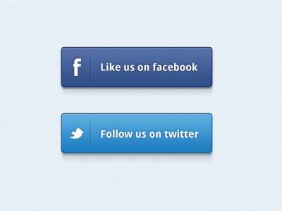 Social buttons freebie