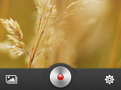 Press To Record (view attachment) desig gallery rec settings ui video