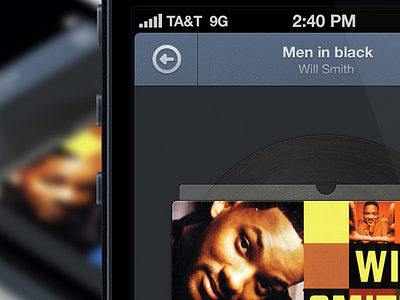 Music Iphone Ui