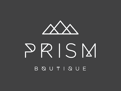 Prism Boutique Logo Refresh boutique logo branding branding design fashion identity logo logo design prism boutique