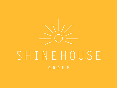 Shinehouse Logo Comps branding branding design logo logo design sun logo