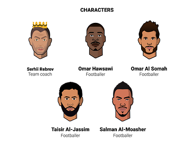 Al Ahli FC - Characters