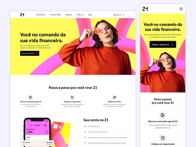 Banco Z1 — Redesign