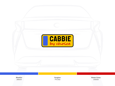 Cabbie By Choice | Brand Identity brand brand identity branding clean creative design flat graphic design icon illustration logo logo design minimal minimalism minimalistic modern startup typography vector visual identity