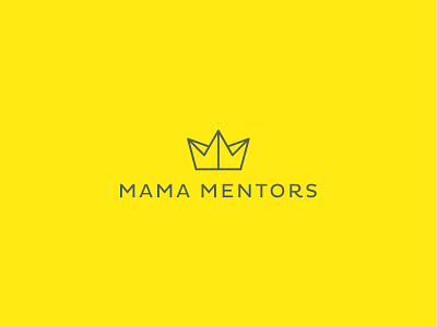 Mama Mentors branding design logo