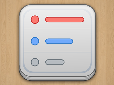 Dribbble Listacular Icon app icon list todo