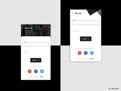 Sign Up Page design mobile mobile app sign up sign up page sign up screen sign up ui signup ux