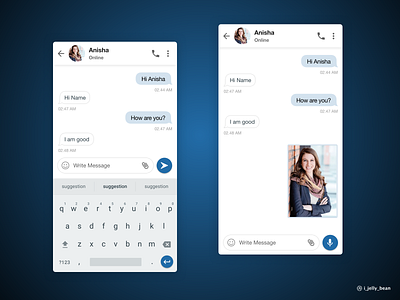 Direct Message chat chat window daily ui 013 daily ui challenge daily ui design challenge direct message app direct messaging message app message mobile app messaging app mobile mobile app mobile ux
