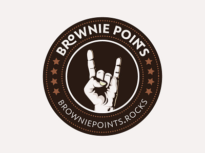 Brownie Points badge/sticker