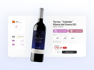 E-Commerce Shop – Daily UI #012 app branding card dailyui product wine