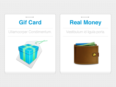 Gift & Money app icons iphone