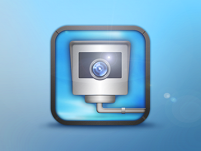 AvisaMe icon app avisame blue icon ios iphone radares speedcam