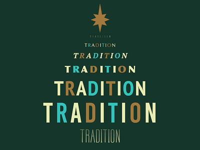 Tradition advent animation christmas design holidays illustration motion design type typeface typeography