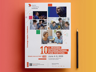 Event Flyer Template | Conference Flyer PSD Template