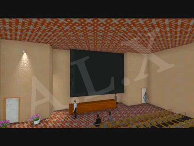 Animation Center Interior alex lumion motion graphics revit