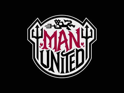 Man United ♏︎ badge clothing logo manunited mufc naswojsposob nss streetwear typo typography