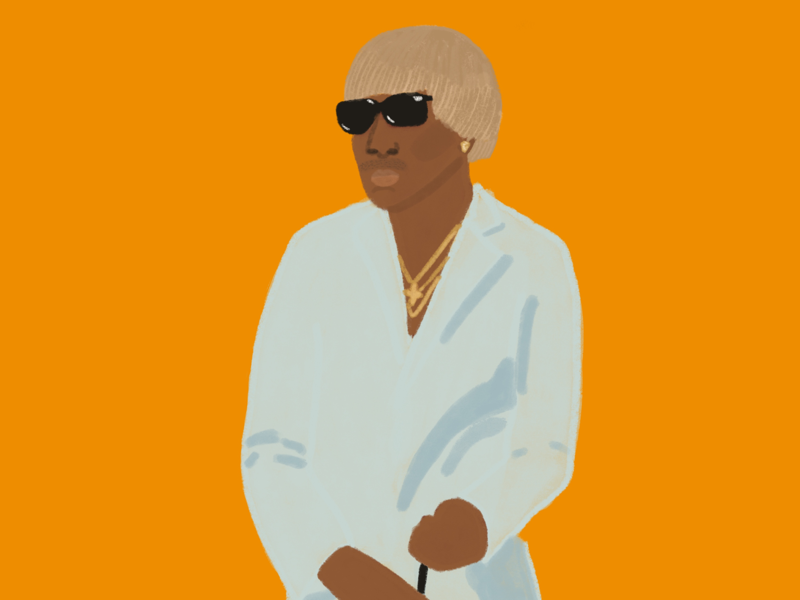 Tyler, the Creator portrait illustration
