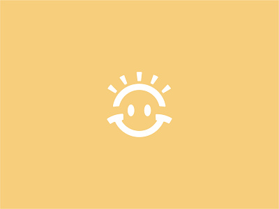 She Crafts Joy - icon branding cute design etsy etsy shop happy happy face icon illustration logo mascot minimal smile smiley face sunny sunshine vector