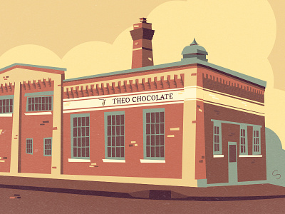 Theo Chocolate Factory chocolate chocolate factory factory fremont seattle souvenir theo tour travel vector washington