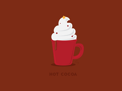 Holidays - Cocoa chocolate christmas coco holidays hot cocoa illustration series tree vector visual pun