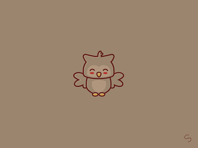 Cute Japan - Day 1, Owl Cafe cute design doodle of the day icon illustration japan minimal owl travel vector