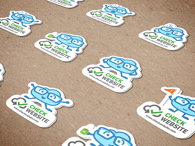Thaddeus Stickers branding character design check website design icon illustration logo mascot stickers vector