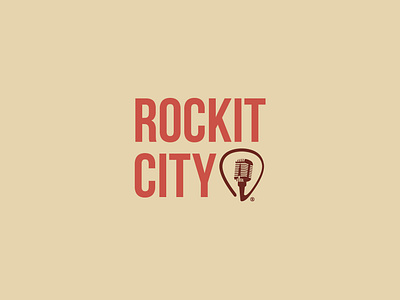 RockIt City alabama design huntsville al listen local pun rocket rocket city rockit typography vector wordplay