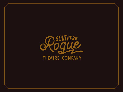 Southern Rogue - word mark branding design icon illustration logo mysterious retro rogue southern theater theater branding typography vector vintage