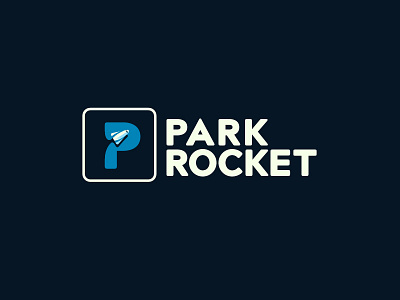 ParkRocket - unused concept app branding design icon illustration logo minimal park parking parkrocket rocket simple travel vector