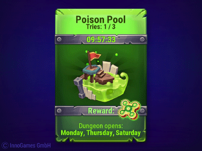 Poison Dungeon Card unreal engine particles ui card icon poison dungeon arena game