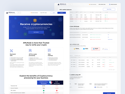 Crypto Processing service branding design ui ux