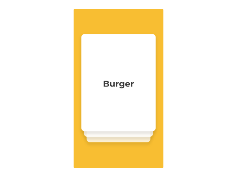 Ambivalence: Burger animals animation animations app applicaiton burger chicken cow design design app emoji gif minimal mobile mobile app mobile app design motion principle sketch ui
