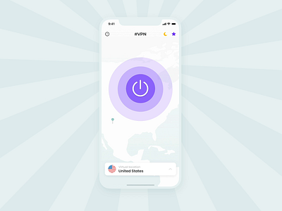 VPN App Concept 3d adobe aftereffects animation animations app apple applicaiton concept design figma lottie minimal mobile photoshop sketch ui ux vpn vpn app