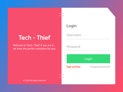 Login Page