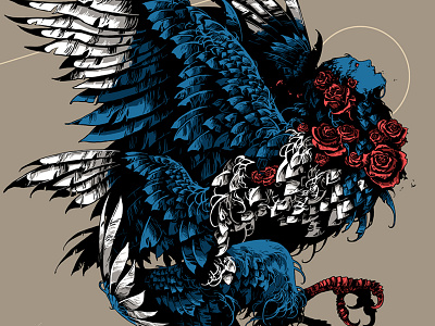 Sirin Bird Of Sorrow By Ivan Belikov On Dribbble