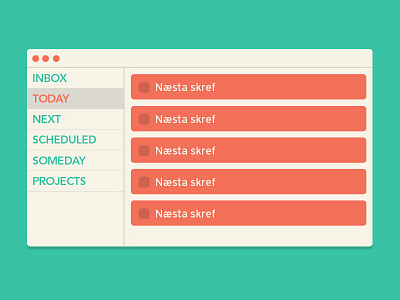 Things Screenshot by Ragnar Freyr on Dribbble