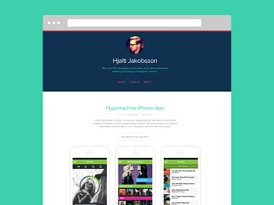 Hjalti Jakobsson iceland ios portfolio programmer web website