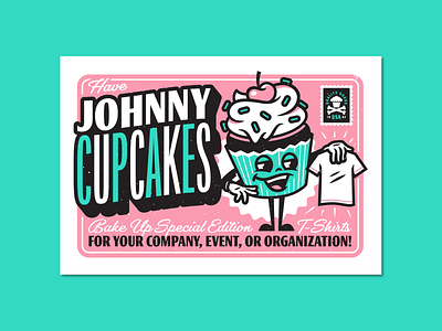 Greetings. branding corey reifinger flyer graphic design illustration johnny cupcakes lettering print promo type typography