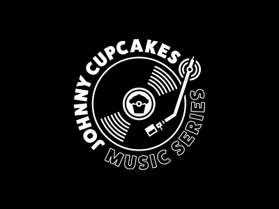 Wax. badge badgedesign branding corey reifinger graphic design illustration johnny cupcakes logo music typography vinyl record