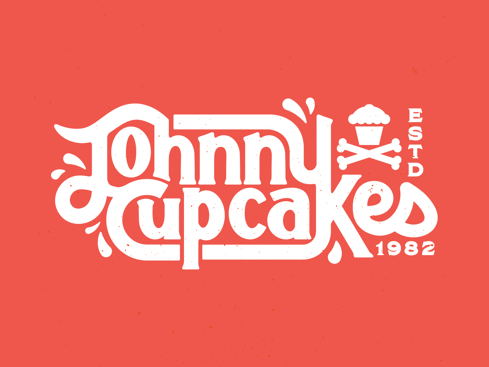 Chunky. type branding graphic design corey reifinger johnny cupcakes logodesign font custom lettering typeface logos typography logo