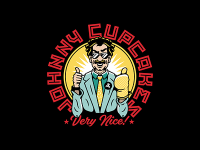 Borat. borat character corey reifinger graphic design illustration illustrator johnny cupcakes logo movie type typography vector