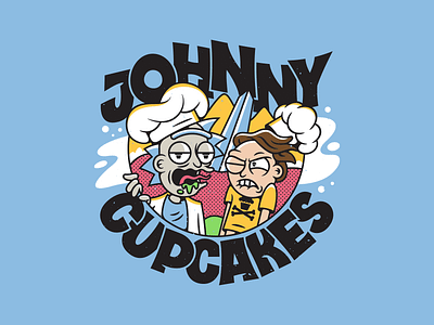 Bad Uncle. branding cartoon corey reifinger illustration johnny cupcakes logo rick and morty sci fi space type typography vector